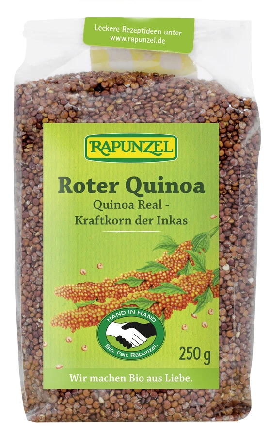 Rapunzel Quinoa Rot HIH, 250 Gr Packung 1 Rapunzel Quinoa Rot HIH, 250 Gr Packung