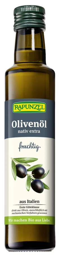 Rapunzel Olivenöl Fruchtig, Nativ Extra, 250 Ml Fl