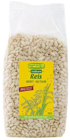 Rapunzel Vollkorn Reis Gepufft, 100 Gr Packung