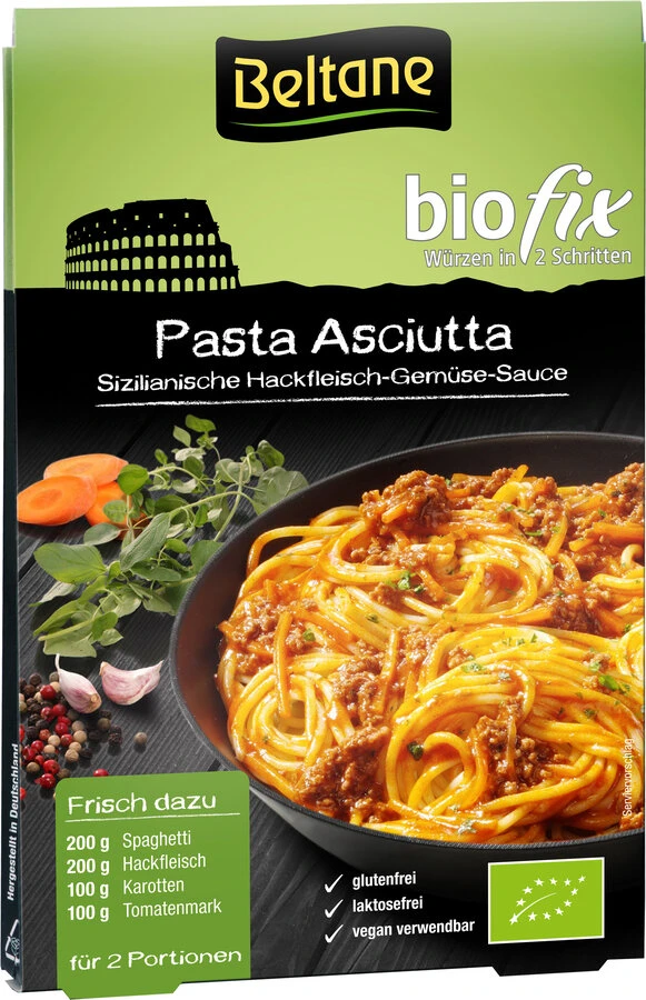 Beltane Biofix - Pasta Asciutta, 29,8 Gr Beutel 1 Beltane Biofix - Pasta Asciutta, 29,8 Gr Beutel