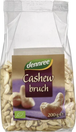 Dennree Cashewbruch, Vietnam, 200 Gr Packung