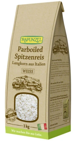 Rapunzel Parboiled Spitzenreis Langkorn Weiß, 1 Kg