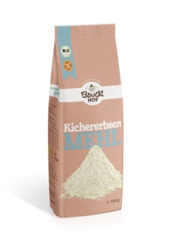 Bauckhof Kichererbsenmehl, 500 Gr Packung -glutenf