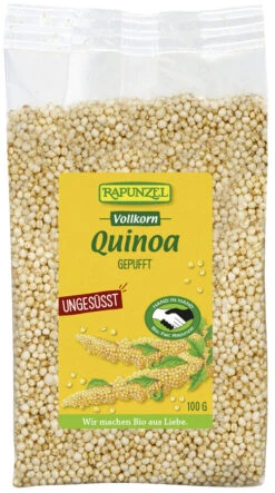 Rapunzel Vollkorn Quinoa Gepufft HIH, 100 Gr Packu