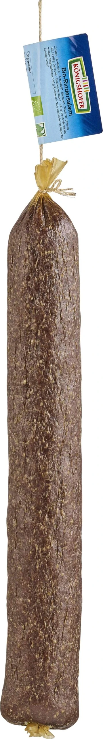 Königshofer Bio Rindersalami, Ca. 800 Gr Stück 2 Königshofer Bio Rindersalami, Ca. 800 Gr Stück – Bild 2