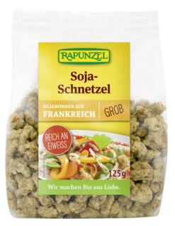 Rapunzel Soja-Schnetzel Grob, 125 Gr Packung
