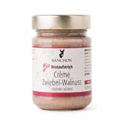 Sanchon Crème Zwiebel-Walnuss, 190 Gr Glas
