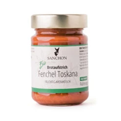 Sanchon Fenchel Toskana Brotaufstrich, 190 Gr Glas