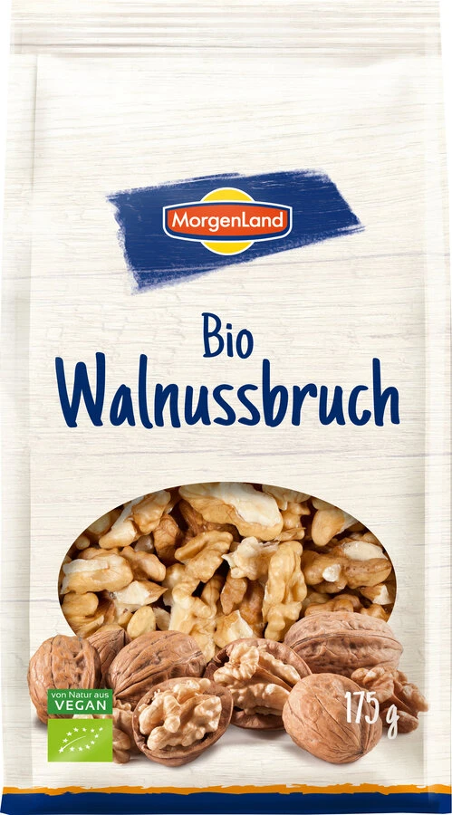 Morgenland Walnusskerne Bruch, 175 Gr Packung 1 Morgenland Walnusskerne Bruch, 175 Gr Packung