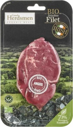 Good Herdsmen Bio Irisches Angus Filet Steak, 150 Gr Packung 4 Good Herdsmen Bio Irisches Angus Filet Steak, 150 Gr Packung -Essen Verkäufe 2024 151839