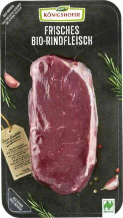 Königshofer Bio Rinderroastbeef, Ca. 200 Gr Packung 4 Königshofer Bio Rinderroastbeef, Ca. 200 Gr Packung -Essen Verkäufe 2024 158949