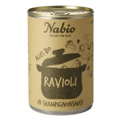 Nabio Ravioli Pilz, 400 Gr Dose