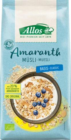 Allos Amaranth Basis Müsli, 1,5 Kg Packung