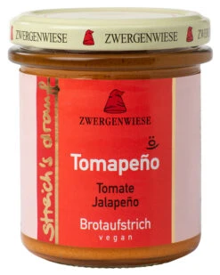 Zwergenwiese Streichs Drauf Tomapeño, 160 Gr Glas