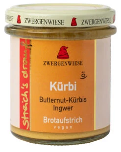 Zwergenwiese Streichs Drauf Kürbi, 160 Gr Glas - K