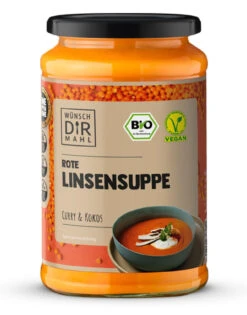 Wünsch Dir Mahl Rote Linsensuppe Mit Curry & Kokos