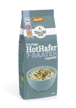Bauckhof Hot Hafer 7-Saaten, 400 G Packung -gluten