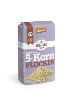 Bauckhof 5-Korn-Flocken, 475 G Packung