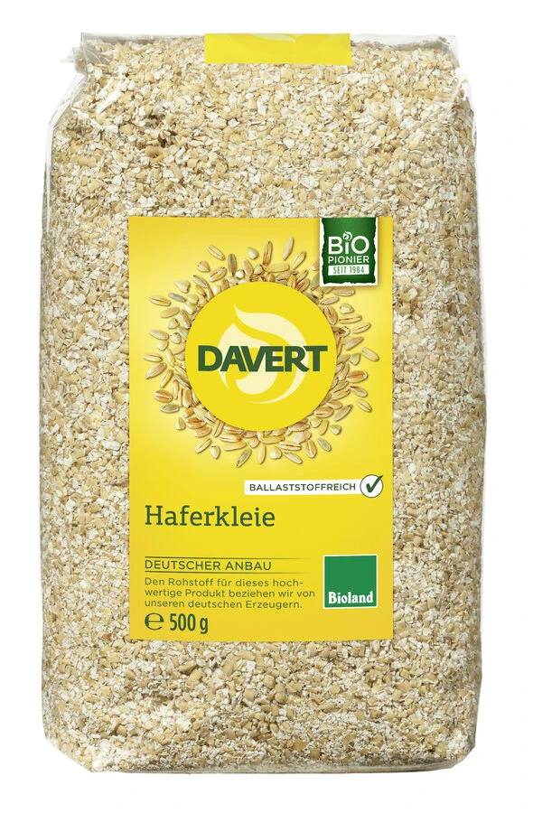 Davert Haferkleie, 500 Gr Packung 1 Davert Haferkleie, 500 Gr Packung