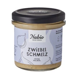 Nabio Zwiebelschmelz, Palmölfrei, 135 Gr Glas