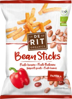 De Rit Bean Sticks Paprika, 75 G Packung