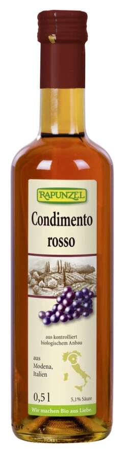 Rapunzel Condimento Rosso, 0,5 Ltr Flasche