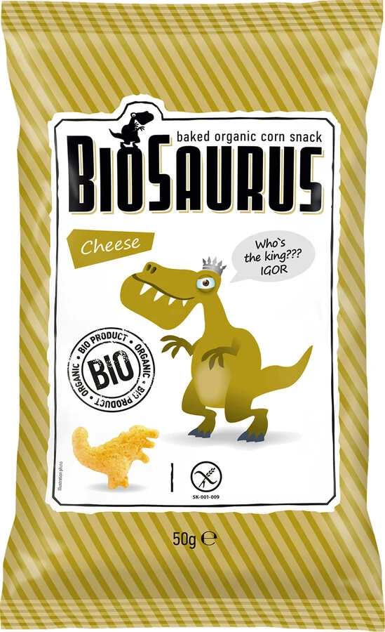 BioSaurus Cheese - Igo, 50 G Packung 1 BioSaurus Cheese - Igo, 50 G Packung