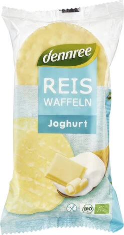 Dennree Joghurt-Reiswaffeln, 100 Gr Packung -glute