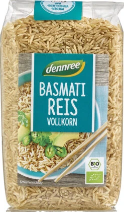 Dennree Basmati-Reis Vollkorn, Pakistan, 500gr Pac