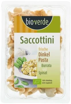 Bio-verde Dinkel Saccottini, 250 Gr Packung