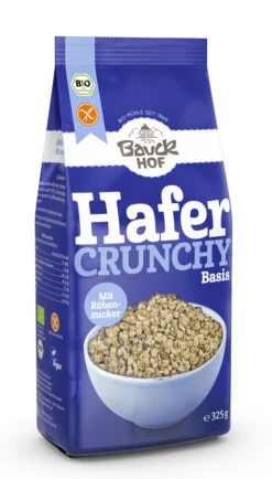 Bauckhof Hafer Crunchy Basis, 325 Gr Packung -glut