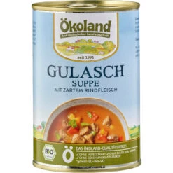 Ökoland Gulaschsuppe, 400 Gr Dose