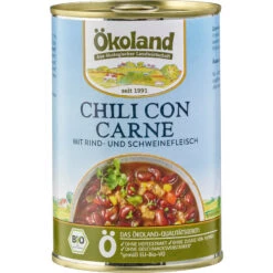 Ökoland Chili Con Carne, 400 Gr Dose