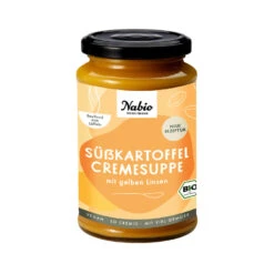 Nabio Süsskartoffel Cremesuppe, 375 Ml Glas