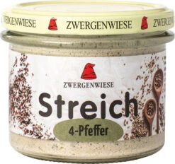 Zwergenwiese 4-Pfeffer Streich, 180 Gr Glas