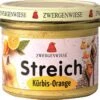 Zwergenwiese Kürbis Orange Streich, 180 Gr Glas