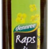 Dennree Rapsöl, Nativ Kalt Gepresst, 0,5 Ltr Flasc
