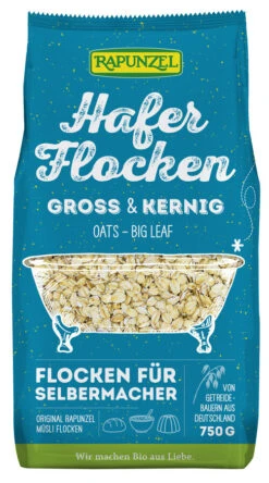 Rapunzel Haferflocken Großblatt, 750 Gr Packung