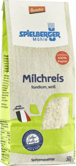Spielberger Milchreis, 500 Gr Packung Demeter