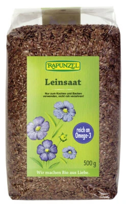 Rapunzel Leinsaat Braun, 500 Gr Packung