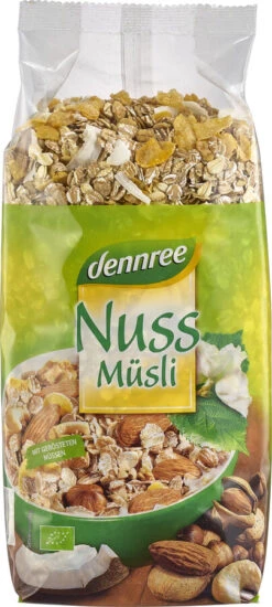 Dennree Nuss Müsli, 750 Gr Packung