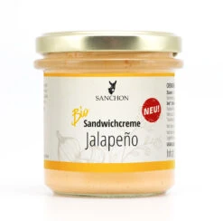 Sanchon Sandwichcreme Jalapeno, 135 Gr Glas