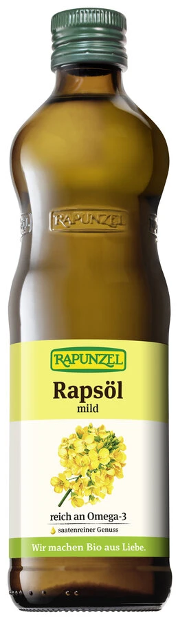 Rapunzel Rapsöl Mild, 0,5 Ltr Flasche 1 Rapunzel Rapsöl Mild, 0,5 Ltr Flasche