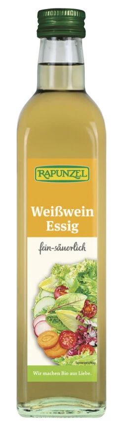 Rapunzel Weißweinessig, 0,5 Ltr Flasche