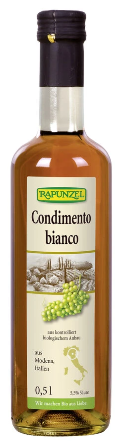 Rapunzel Bianco Condimento, 0,5 Ltr Flasche 1 Rapunzel Bianco Condimento, 0,5 Ltr Flasche