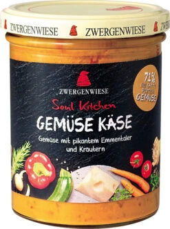Zwergenwiese Soul Kitchen Gemüse Käse, 370 Gr Glas