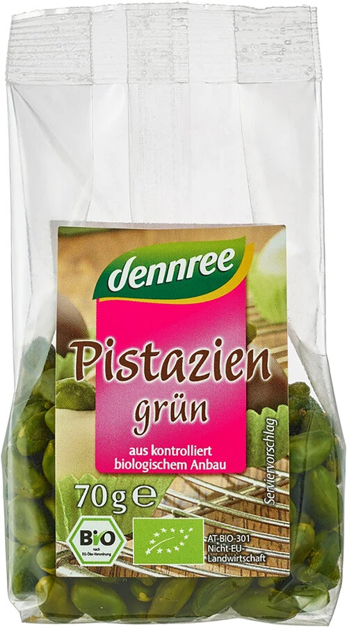 Dennree Grüne Pistazien Geschält, Ungeröstet Und U 1 Dennree Grüne Pistazien Geschält, Ungeröstet Und U