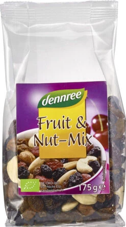 Dennree Fruit & Nut-Mix, 175 Gr Packung