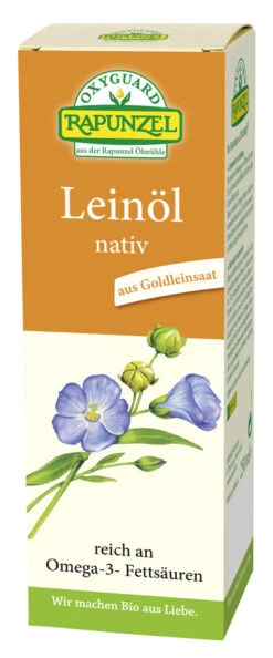 Rapunzel OXYGUARD® Leinöl Nativ, 250 Ml Flasche