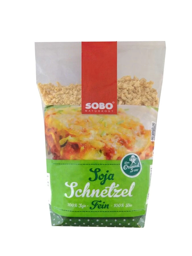 Sobo Soja-Schnetzel Fein, 200 Gr Packung 1 Sobo Soja-Schnetzel Fein, 200 Gr Packung